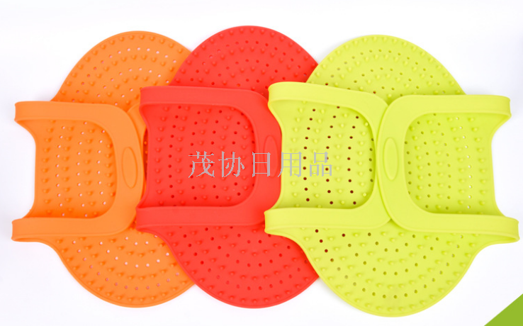 Pure silicone silicone kitchenware folding filter filter rotisserie chicken utensils creative silicone