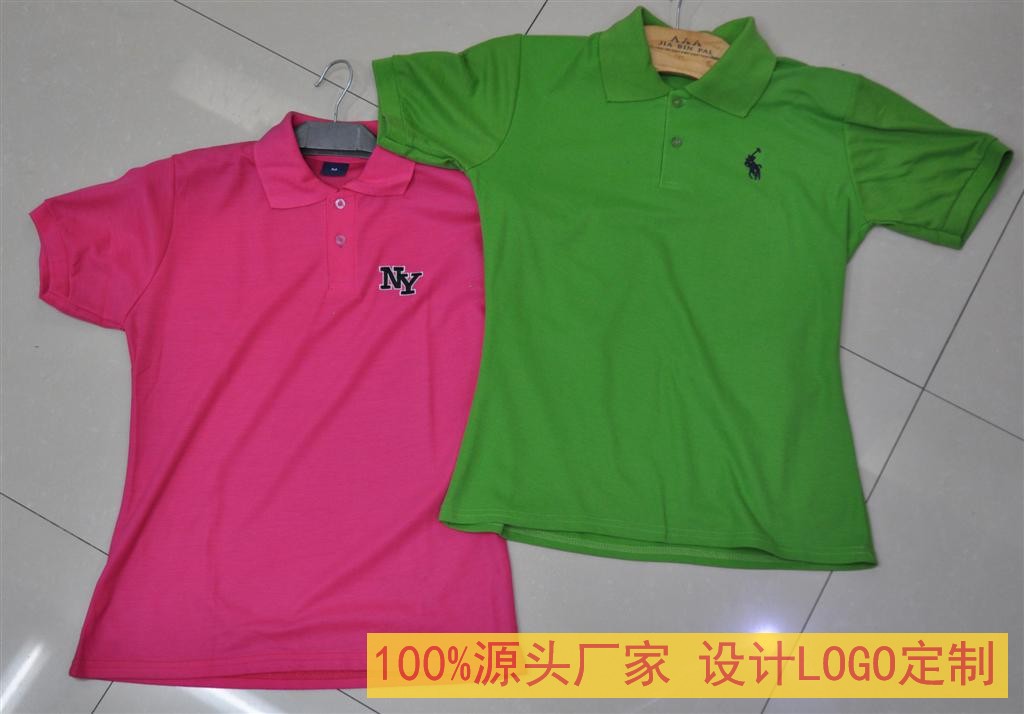 Men's short-sleeved polo shirt wholesale lapel T-shirt custom class clothing advertising shirt custom 165g polyester cotton