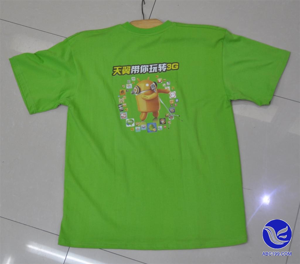 厂家批发男式圆领精梳纯棉短袖T恤定制广告衫文化衫班服工衣印字产品图