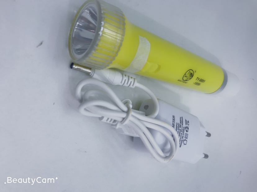 8891 wolf head Led Rechargeable Flashlight details Picture