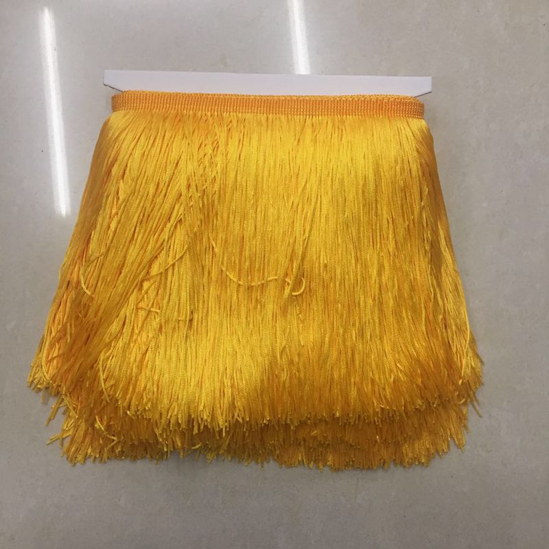 Diy/ Stage Clothing Accessories/Latin Dance Fringe Lace/Polyester Rib 20Cm Application Scenario