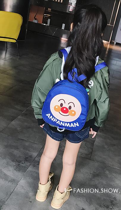 Children's schoolbags, cartoon backpacks, double-shoulder backpacks, breadman, cute little bags for children aged 2 to 8 in kindergartens Specification image