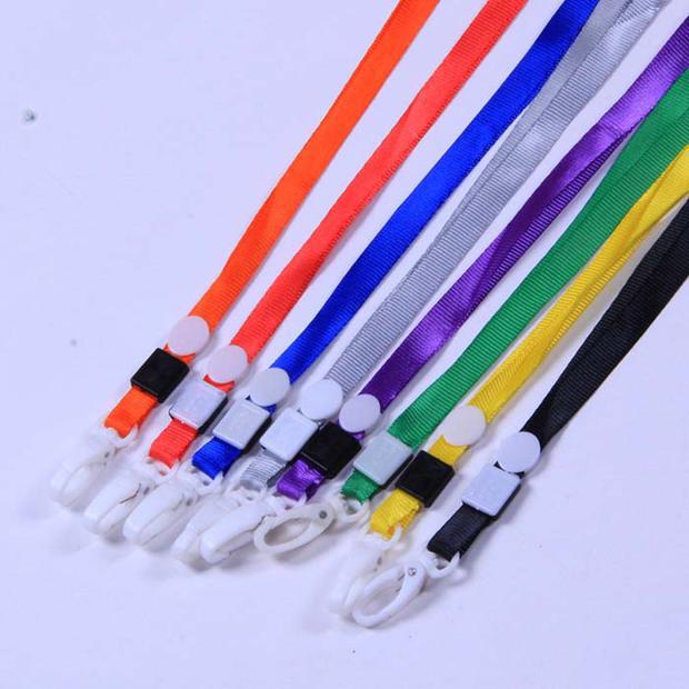 1cm plastic hook ribbon name tag hanging rope, hanging rope, gold thread strap, work ID card sleeve strap, brand rope, name tag rope full figure