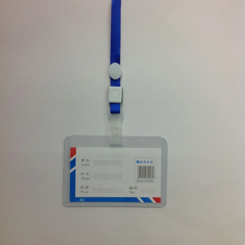 Yiwu Zhuangpi Stationery Factory Direct A1 Badge Rope High Transparency Surface Clean Edge Neat