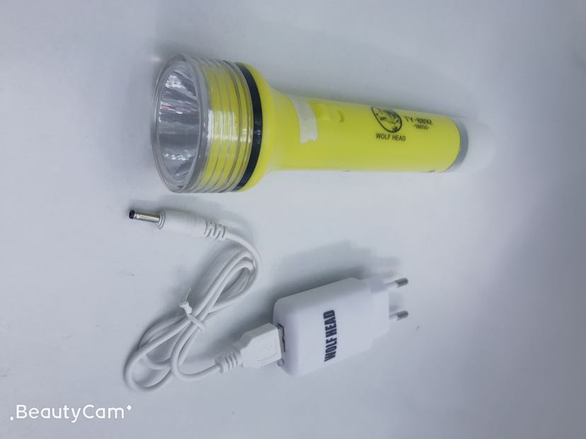 8892 wolf head Led Rechargeable Flashlight Specification image