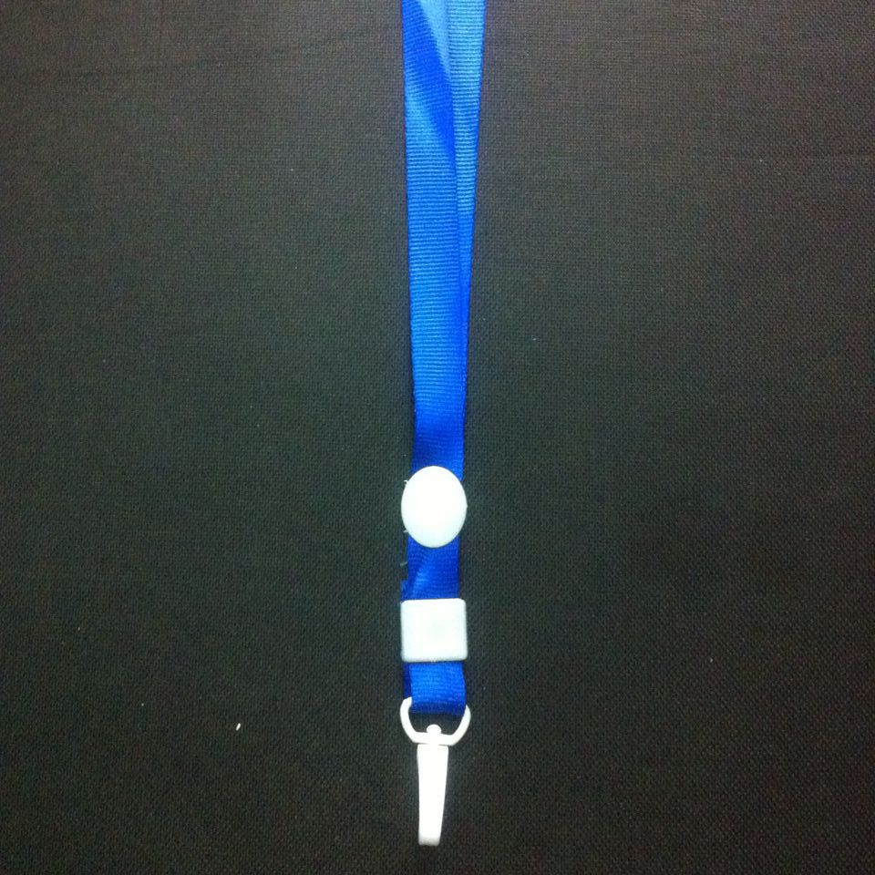 1cm plastic hook ribbon name tag hanging rope, hanging rope, gold thread strap, work ID card sleeve strap, brand rope, name tag rope Specification drawing
