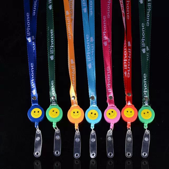[Factory direct sales] Mobile phone lanyard certificate lanyard easy to pull buckle lanyard rope