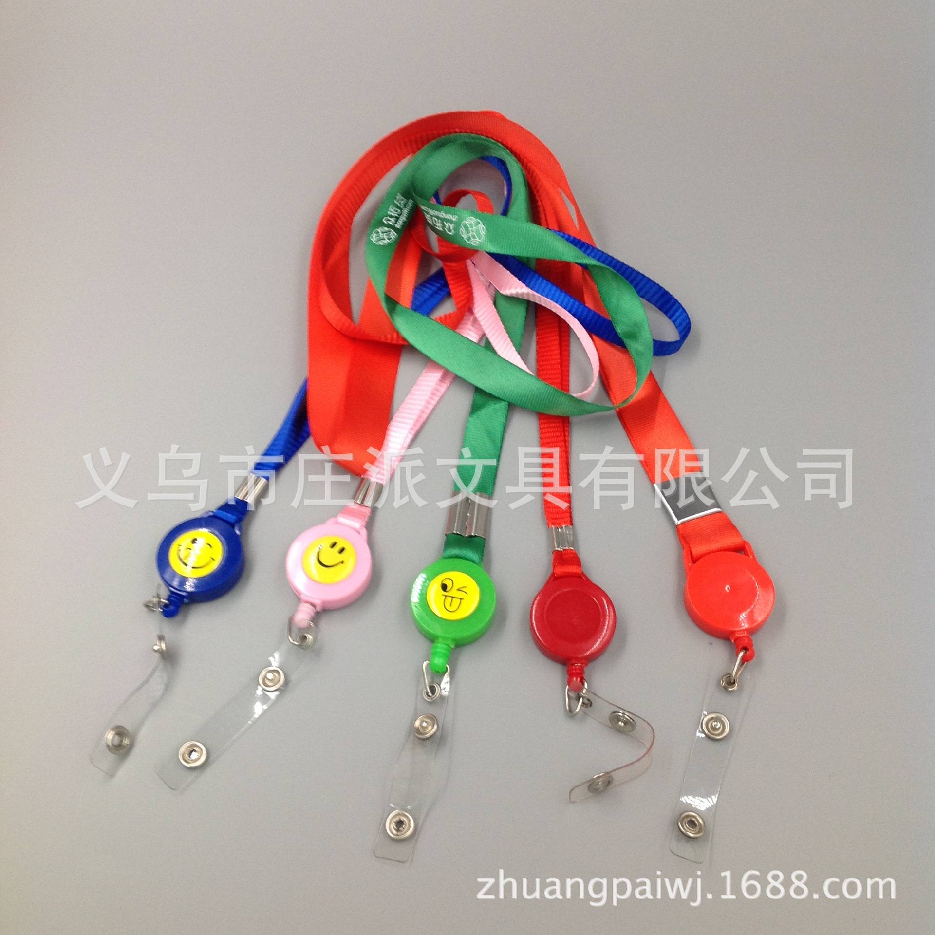 Supply Mobile Phone Lanyard Telescopic Buckle Lanyard Staff Lanyard Brand Lanyard details Picture