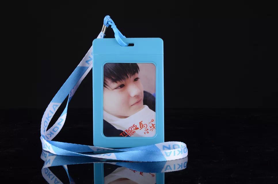 Wholesale of cartoon ID card holders, necklaces, long ropes, bus cards, campus card holders, name tags, and work card holders details Picture