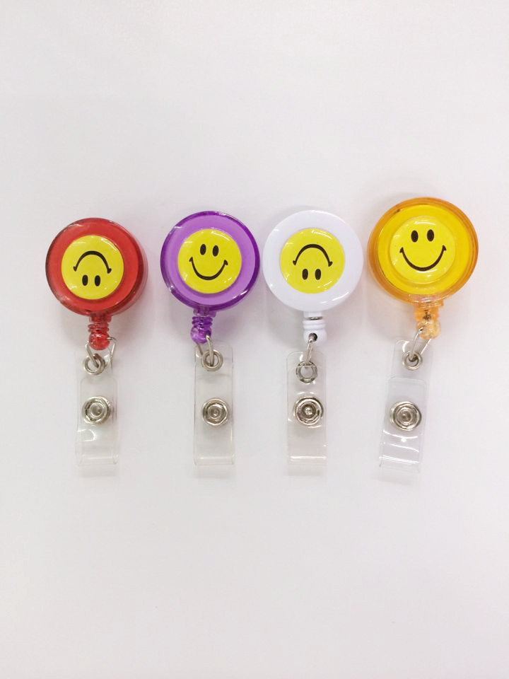 Yiwu City - "Zhuangpai Stationery" - Transparent - Smiling Face - Metal - Solid Color Pull-up Buckle Specification image