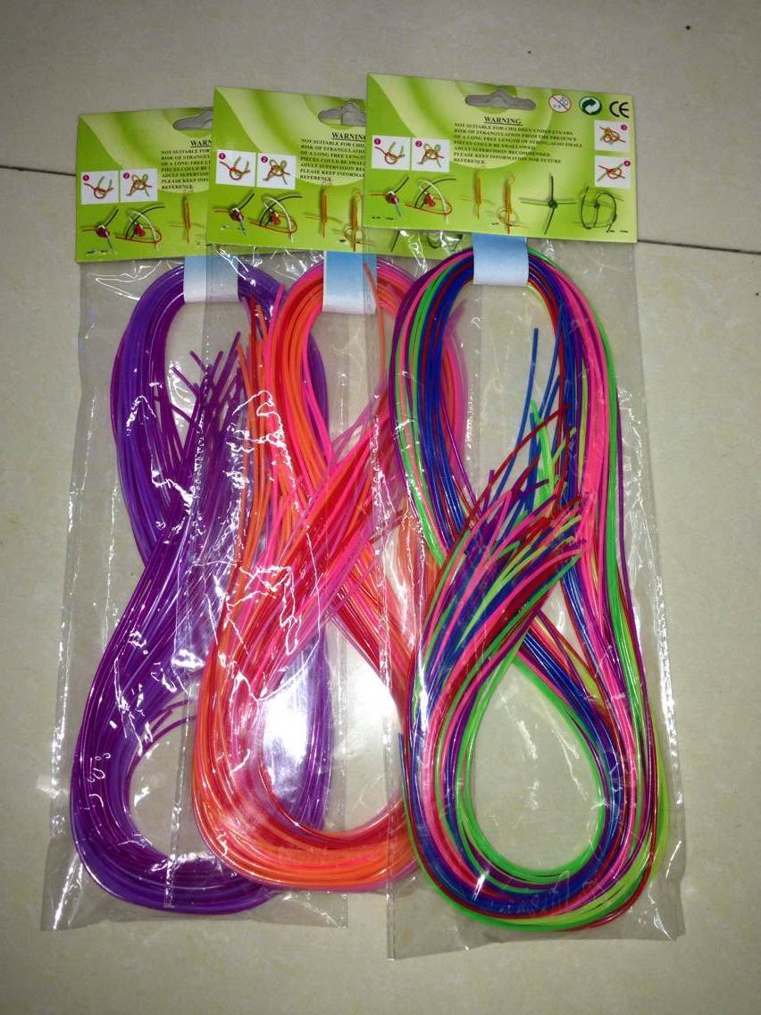 Manufacturers Direct Sales Professional Supply Of Environmental Protection Odorless Pvc Braided Rope Educational Children's Toys Dy Production Specification drawing