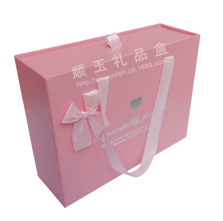 Fashion Personality Drawer Box Creative Pink Drawer Box Exquisite Solid Color Texture Drawer Box details Picture
