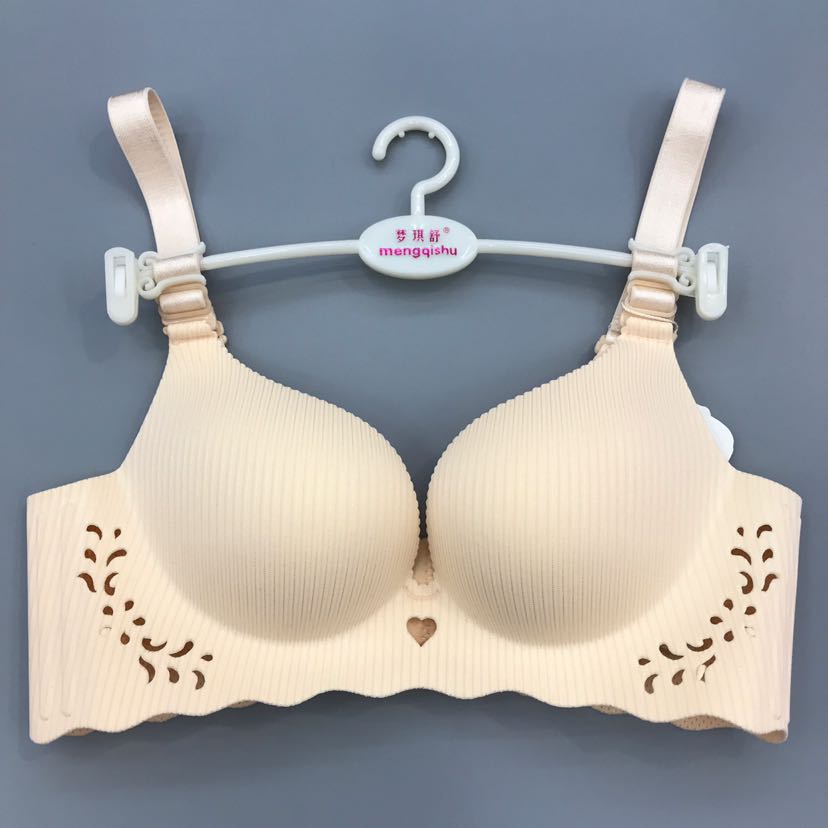 One-piece underbra without underwire, gathering girls, thick and thin small bras, sexy, slimming and adjustable underwear Specification image