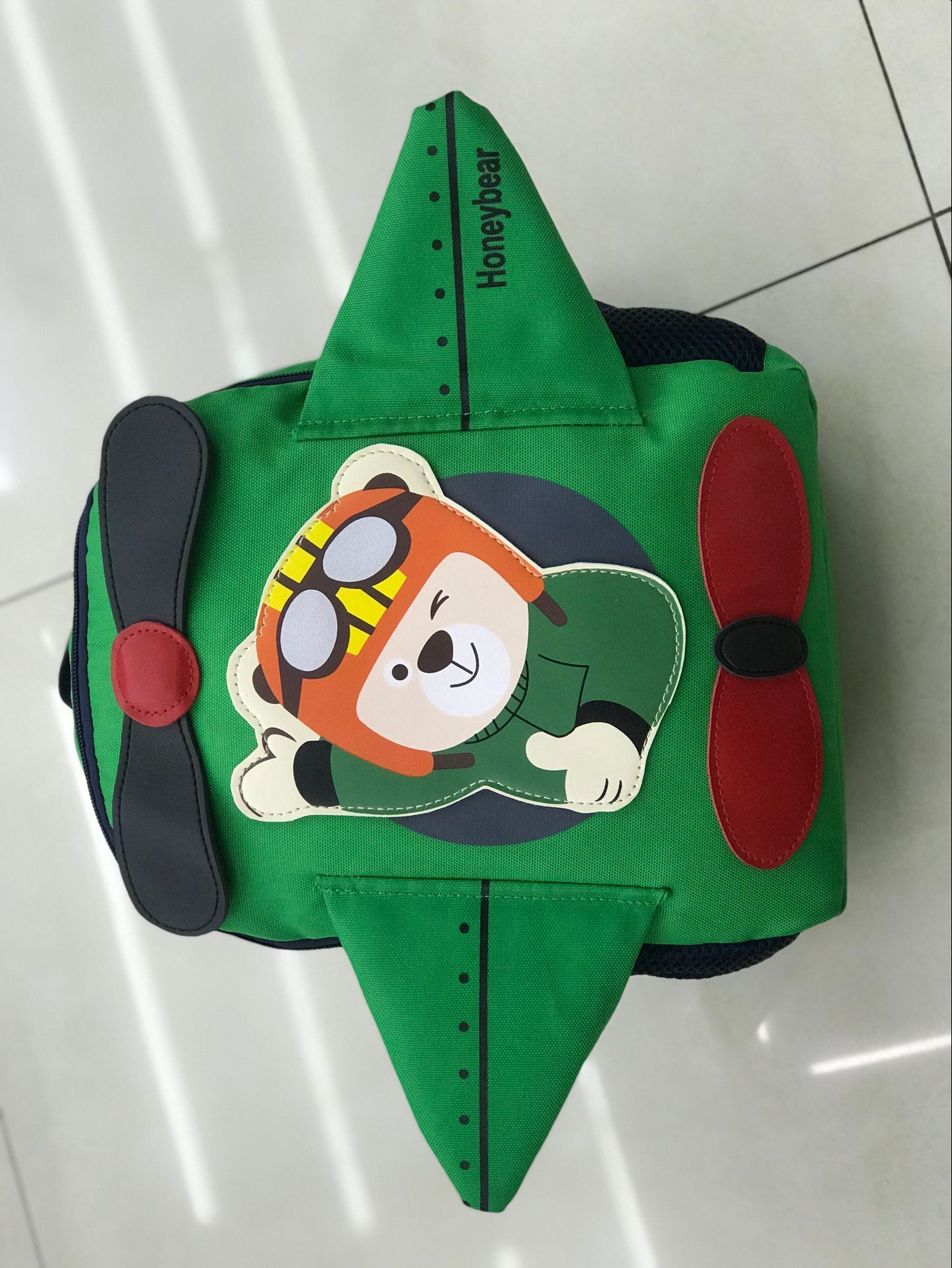 儿童书包卡通背包双肩背包飞机幼儿园可爱小包产品图