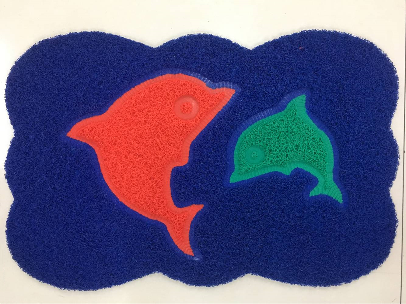 Thin wavy brushed pad, splicing pad, brushed embossed pad, PVC anti-slip pad, foot pad and door pad details Picture