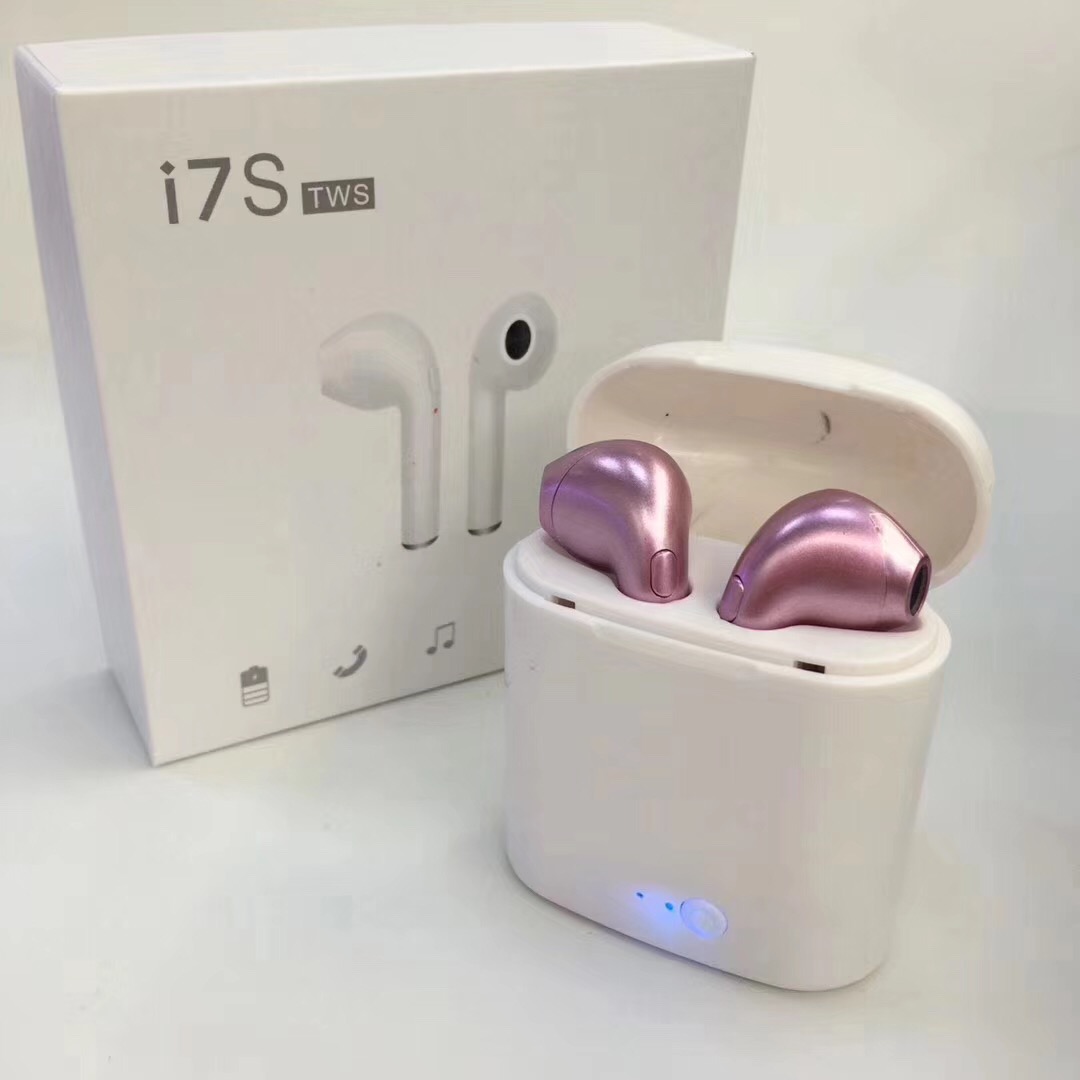 i7s tws双耳真无线立体声运动蓝牙耳机带充电仓热销款产品图