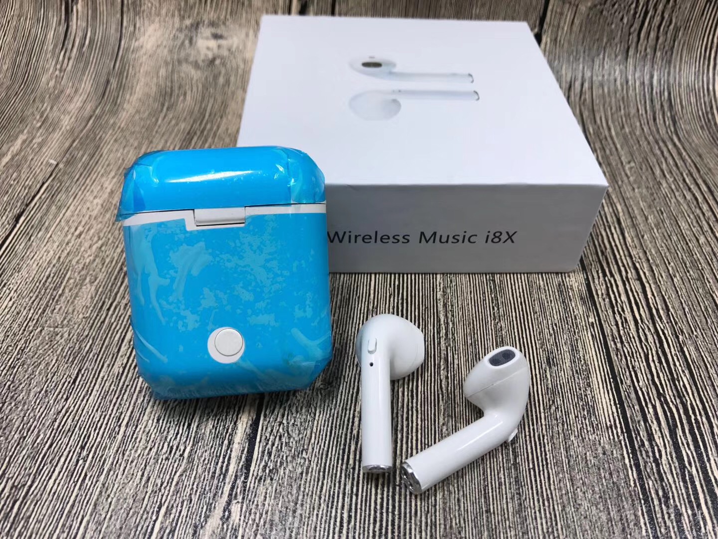 i8x tws双耳真无线立体声运动蓝牙耳机带充电仓