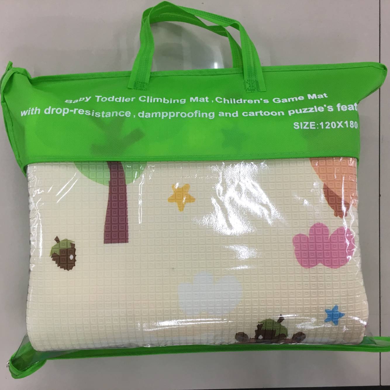 0.5cm120*180 double-sided XPE climbing mat, outdoor mat, baby mat, picnic mat, outdoor mat Application Scenario