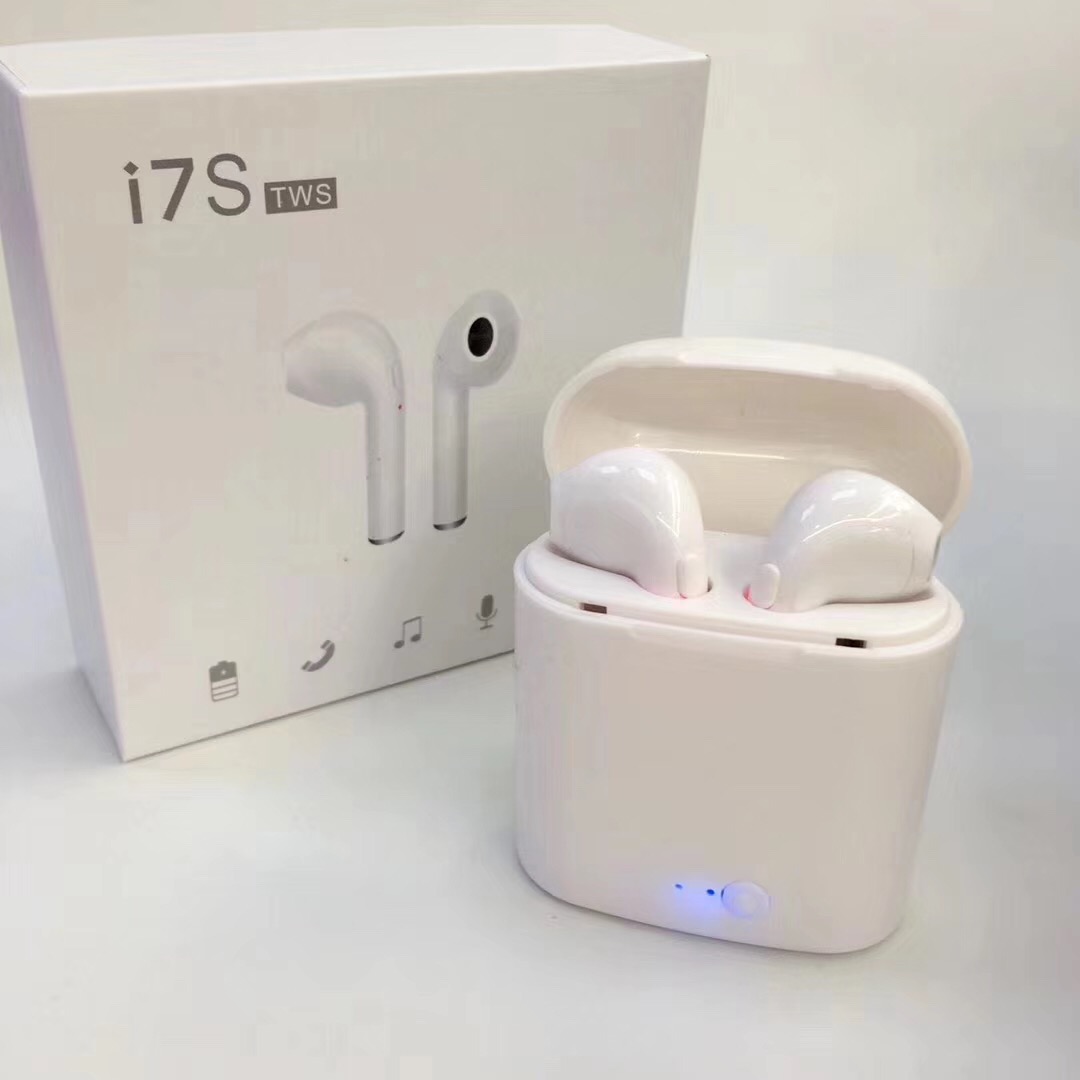 i7s tws双耳真无线立体声运动蓝牙耳机带充电仓热销款
