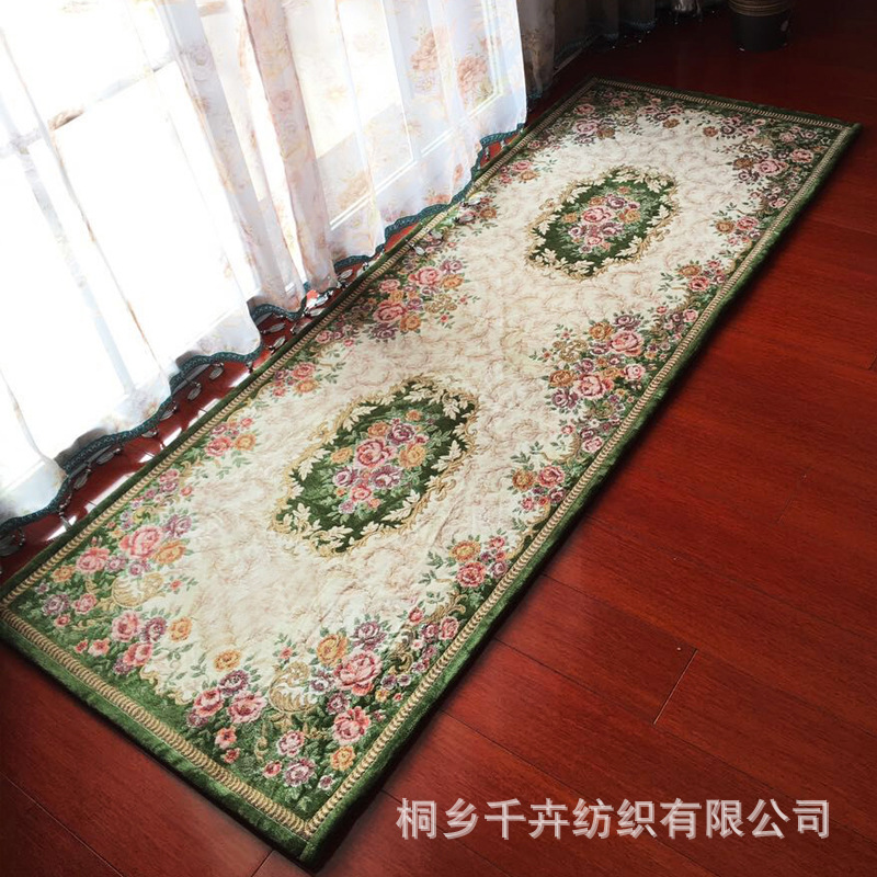 高档欧式出口飘窗地毯地垫 走廊垫 实用床边沙发脚垫详情图2