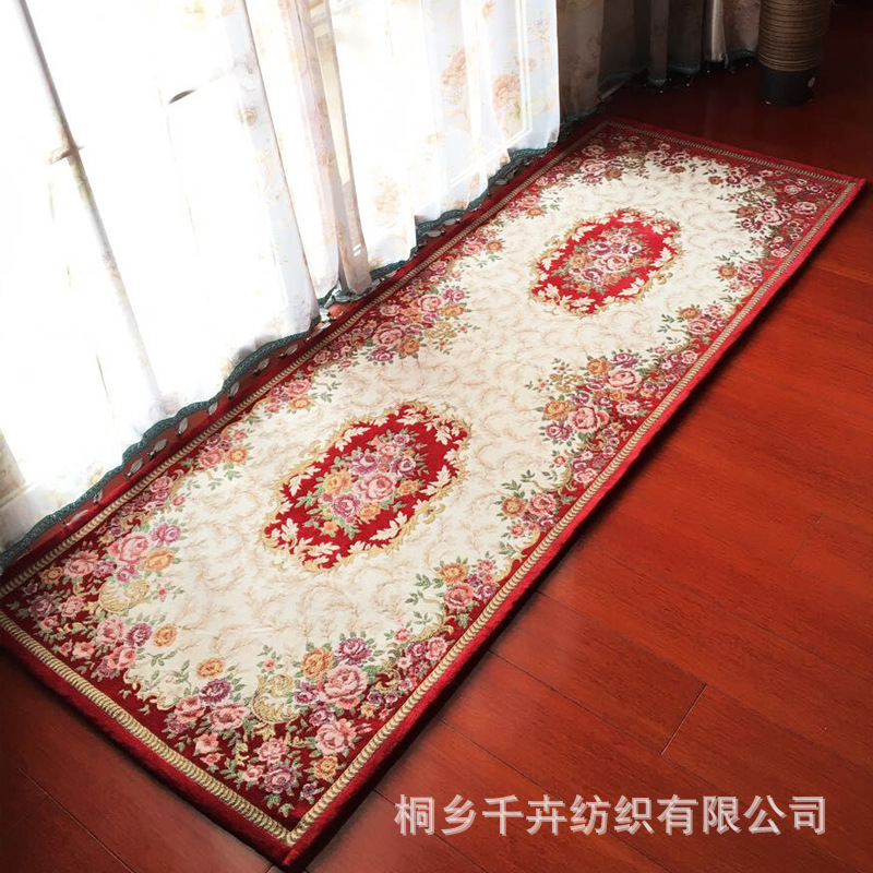 高档欧式出口飘窗地毯地垫 走廊垫 实用床边沙发脚垫详情图1