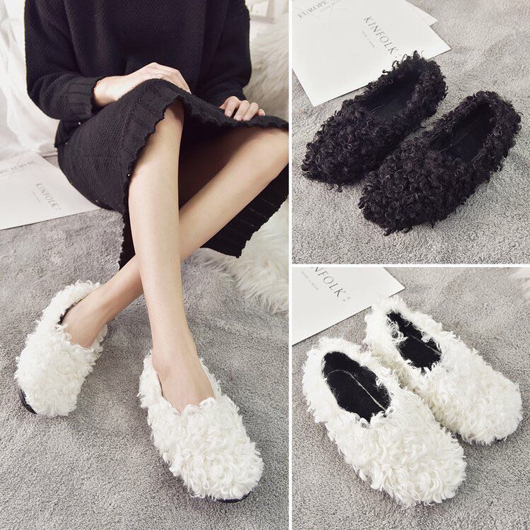 女式时装单鞋实物图