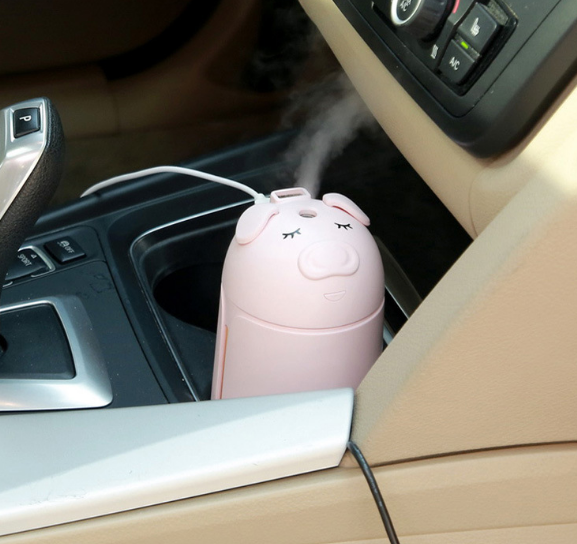 Moe pig humidificador 3 en 1 mini hogar hidratador de escritorio mini coche USB humidificador details Picture