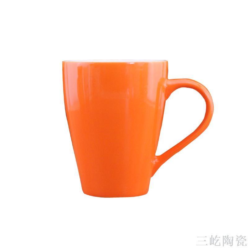 韩式果汁陶瓷杯小清新马克杯礼品早餐杯咖啡杯定做logo产品图