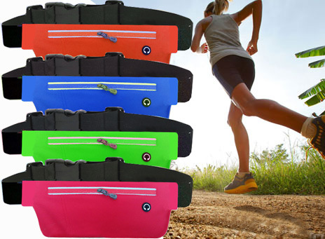 超轻跑步腰包贴身iphone6plus运动手机包男女健身防汗水腰包