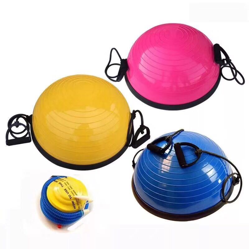 工厂直供 半圆平衡球 瑜伽球 健身球 波波球图