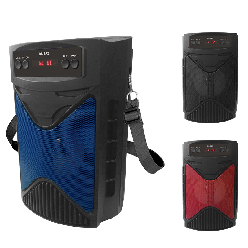 DB-623 New portable Bluetooth speaker, square dance portable card-inserting subwoofer Application Scenario