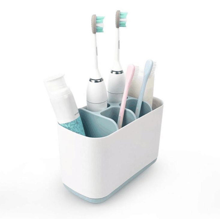 Toothbrush caddy多功能浴室洗漱台收纳盒整理架