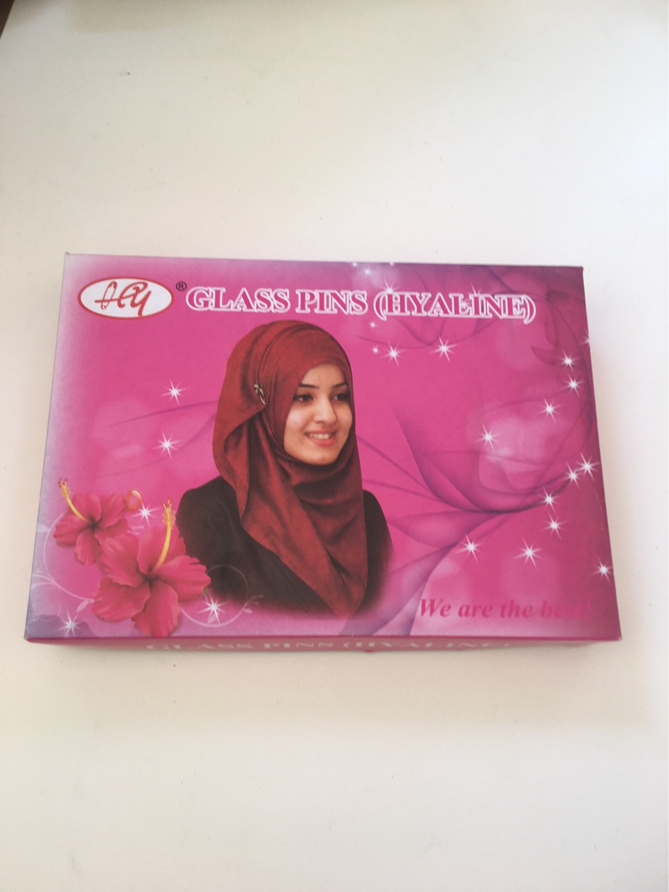 厂家直销50枚彩色针珠光针别针大头针胶头针金针手缝针厂家直销细节图