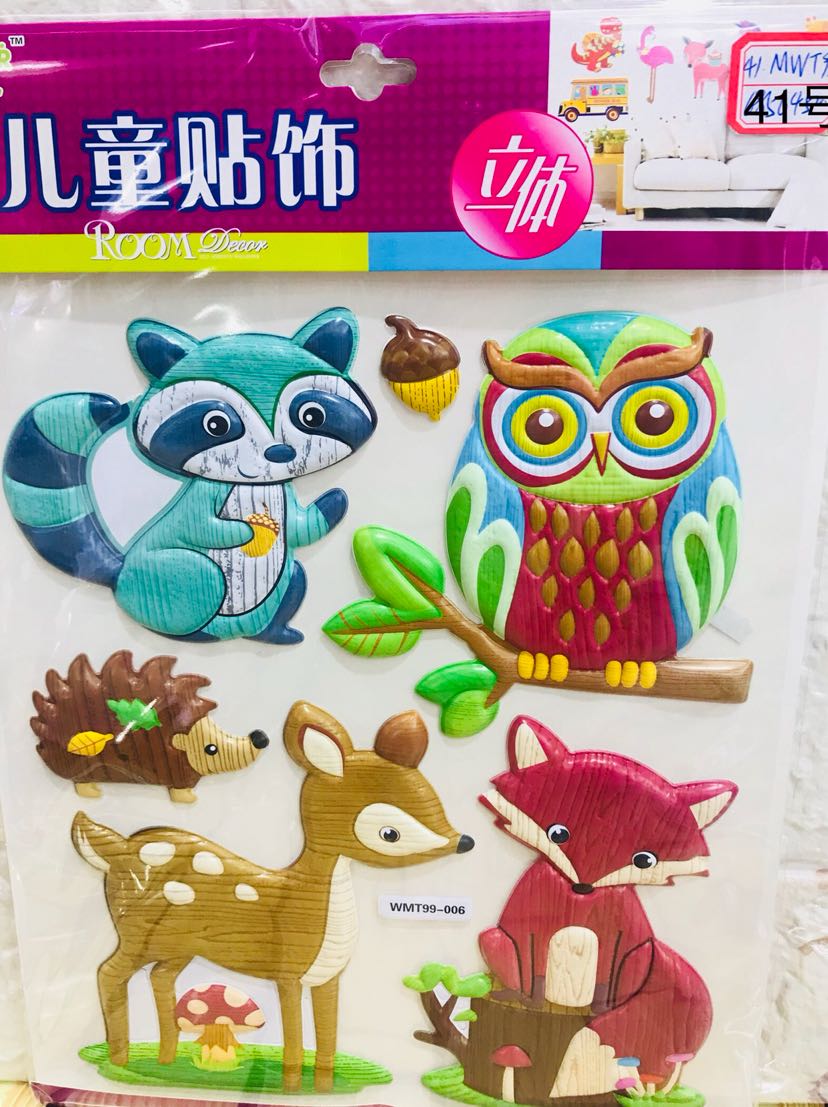 墙纸/自粘墙纸墙贴/彩色pvc贴纸/蝴蝶墙贴/圣诞产品图