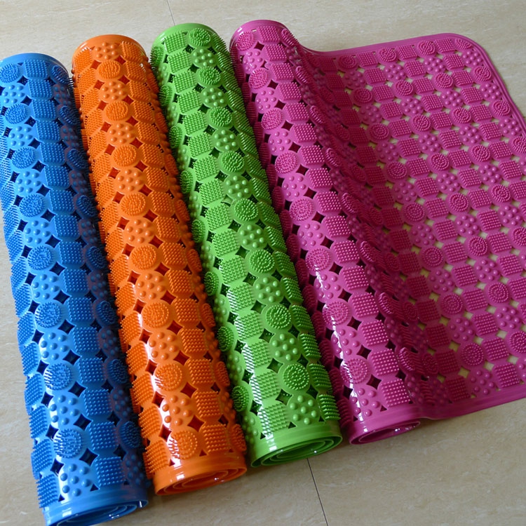 Clear/solid crystal spiked bathroom mat Bathroom mat non-slip mat Massage mat PVC non-slip mat Bathroom massage mat floor mat door mat