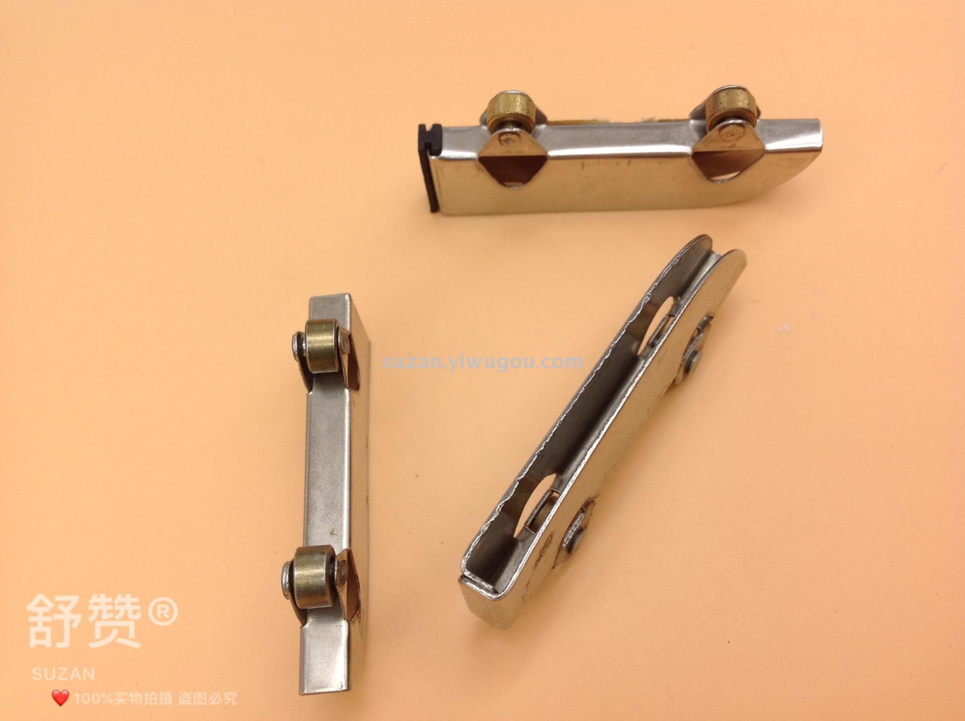 Shuzan casement window hardware iron slot wheel intelligent unlocking suitable for room doors, high-strength and durable wheels that are popular in foreign trade details Picture