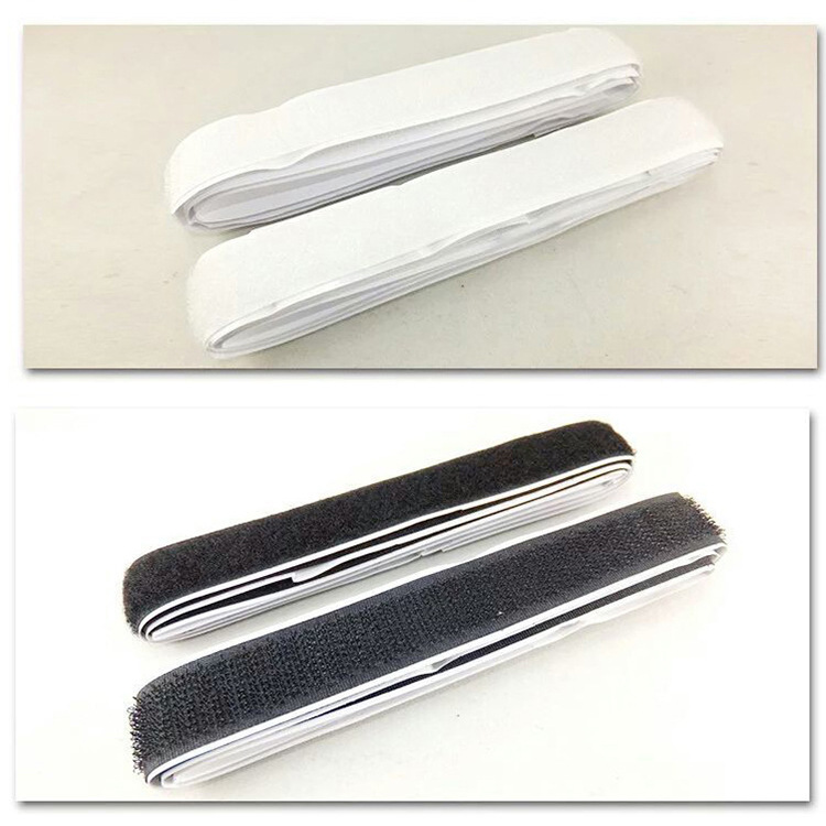 2016新款厂家直销日用品两条装纯色纺织辅料耐用优质自粘胶魔术贴细节图