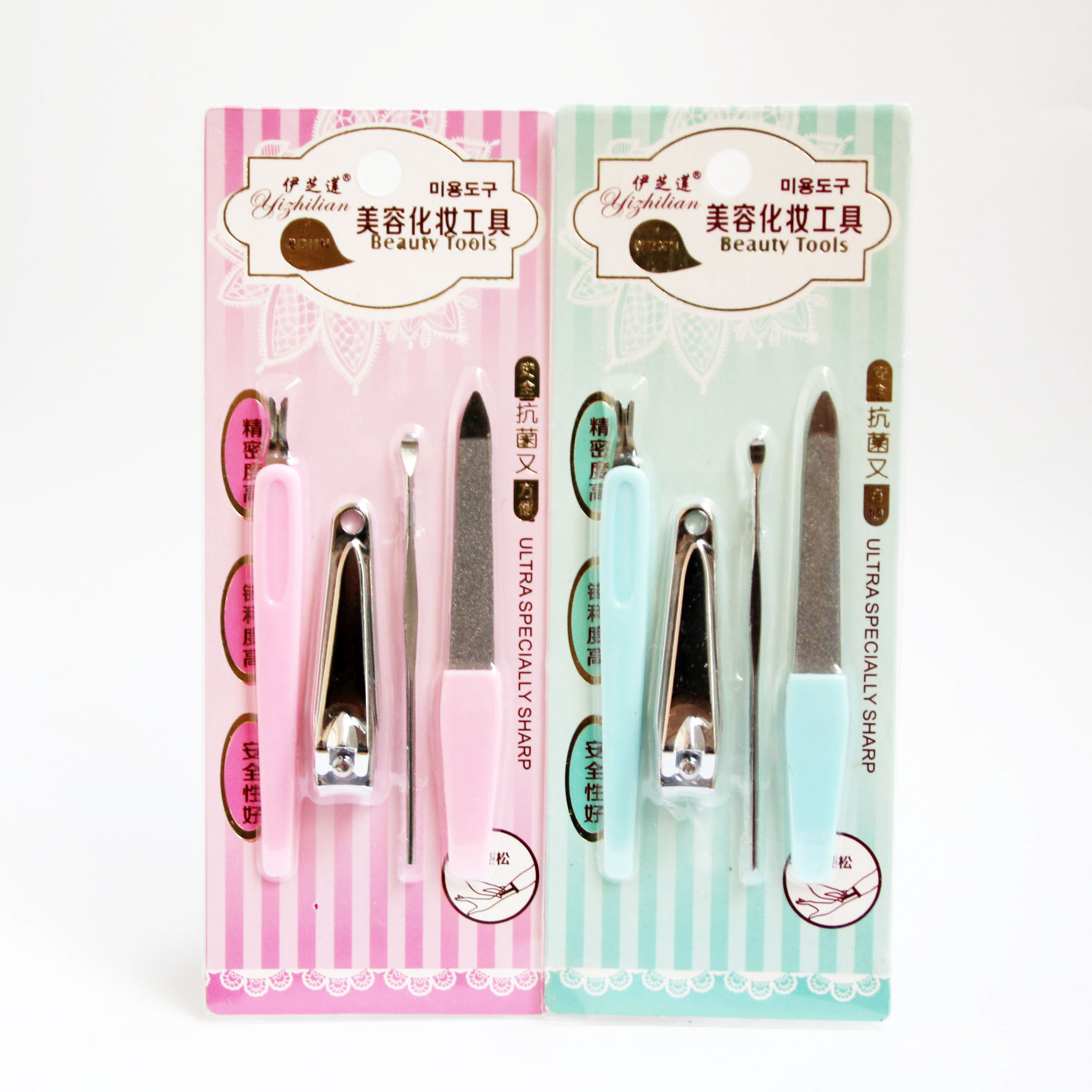 Manicure and manicure tool set Nail clippers Dead skin fork file pedicure nail clippers wholesale