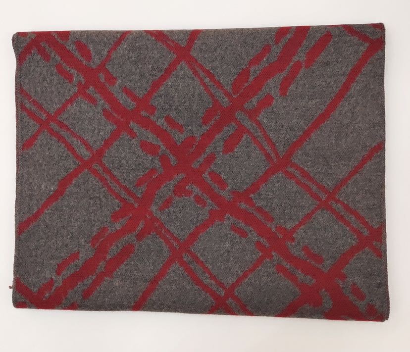 Men's Scarf Polar Adventure series surface cracks map road trip essential trendy soft neck business