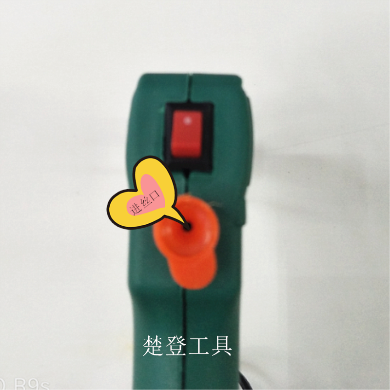 Manual Welding Gun, Manual Feed Gun, Manual Discharge Gun Specification drawing