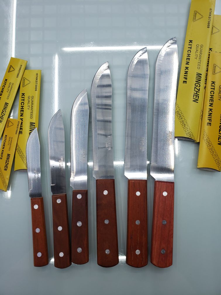 Fruit knife, table knife, woodblock knife, Middle East Application Scenario