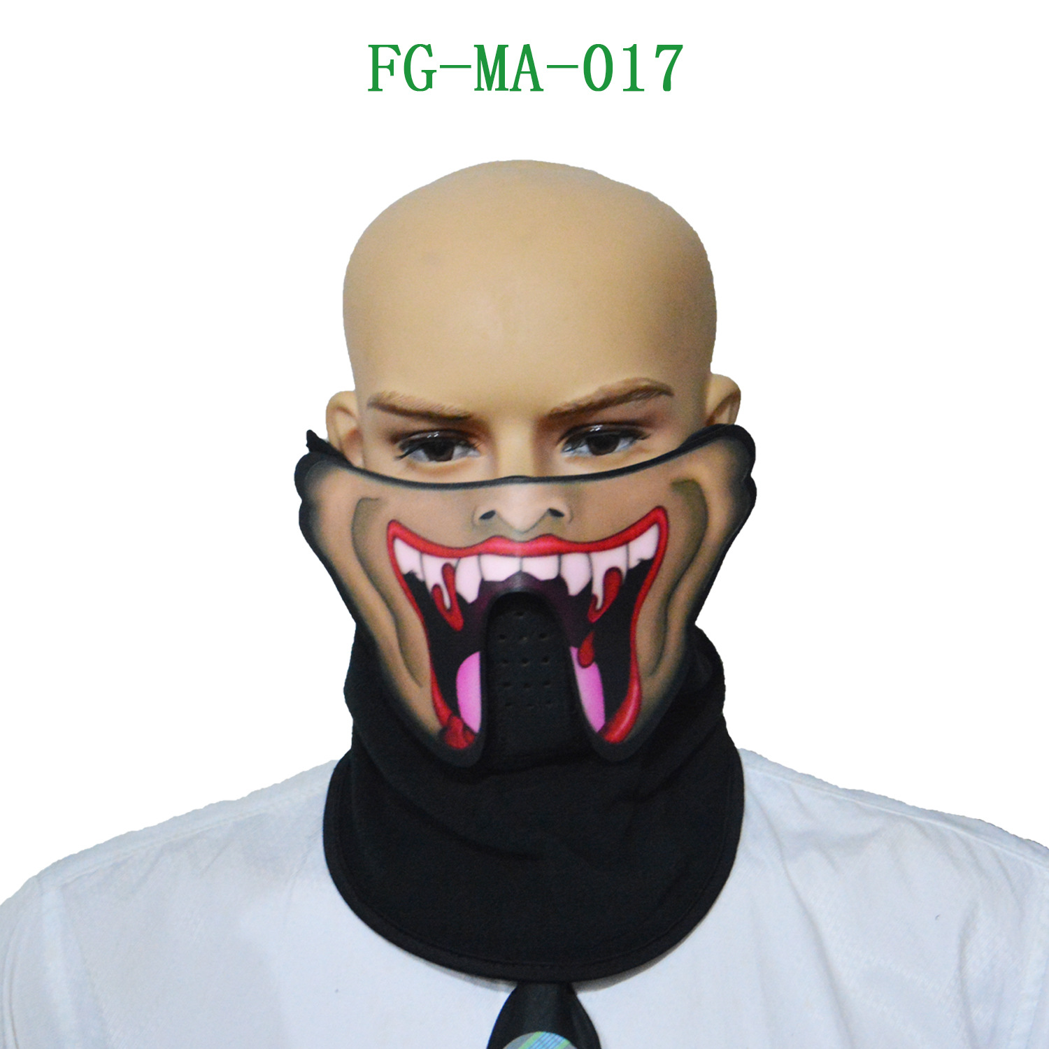Halloween light mask Voice-activated light mask Holiday light mask gift