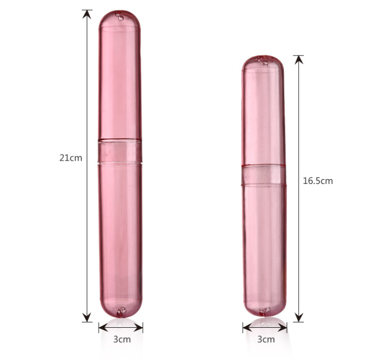 PS牙刷盒 旅行便携式 防尘 透气环保盒 吸客筷子盒细节图