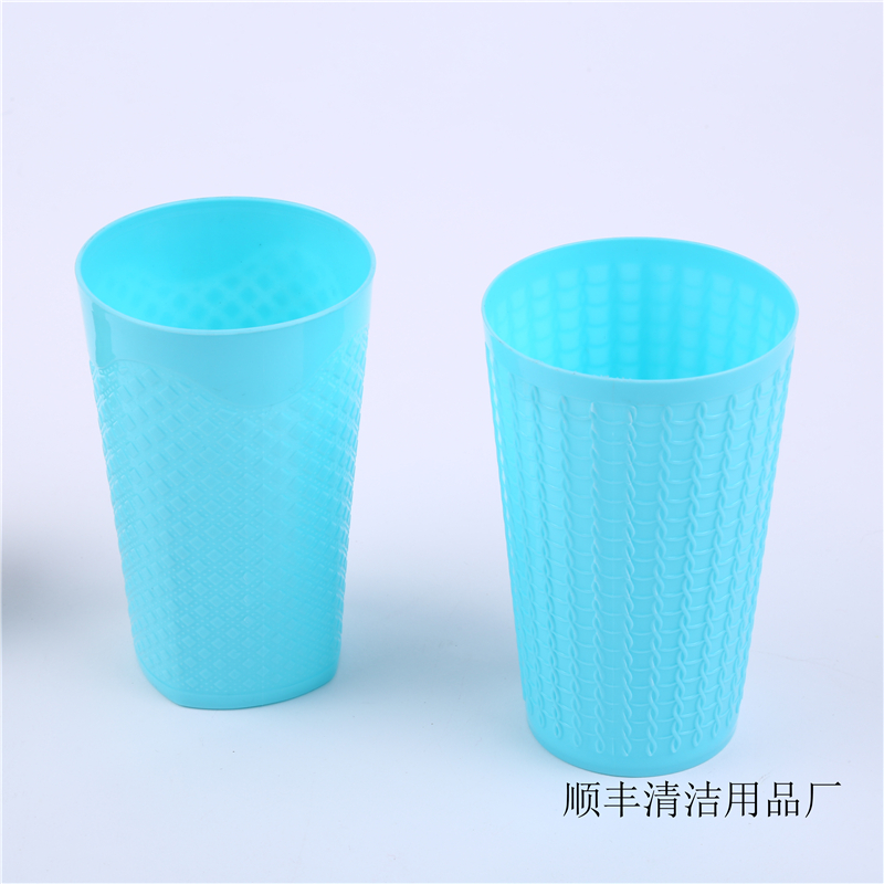 加厚塑料杯 杯子歌 杯子舞 表演道具杯 3D防滑多色平细节图
