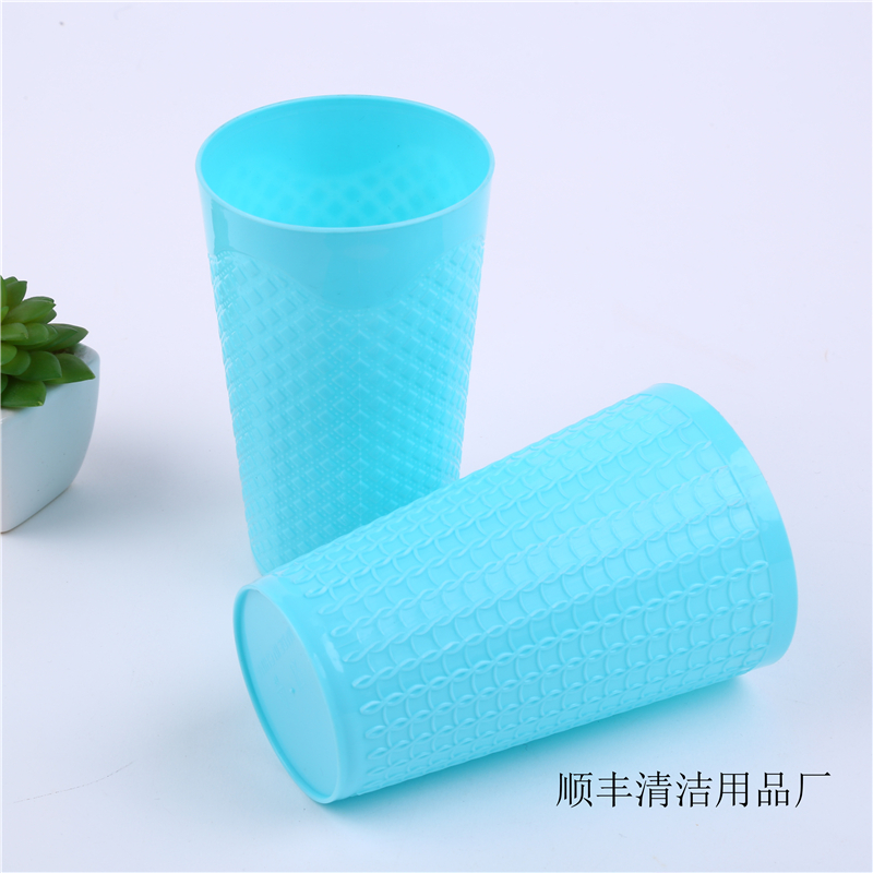 加厚塑料杯 杯子歌 杯子舞 表演道具杯 3D防滑多色平产品图