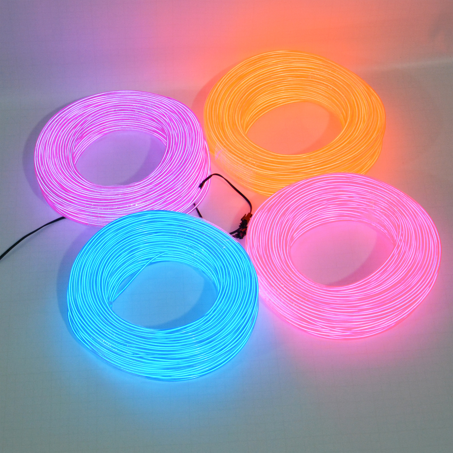 Cold ray 2.3mm long 3m with 3V2AA driver EL cold ray set