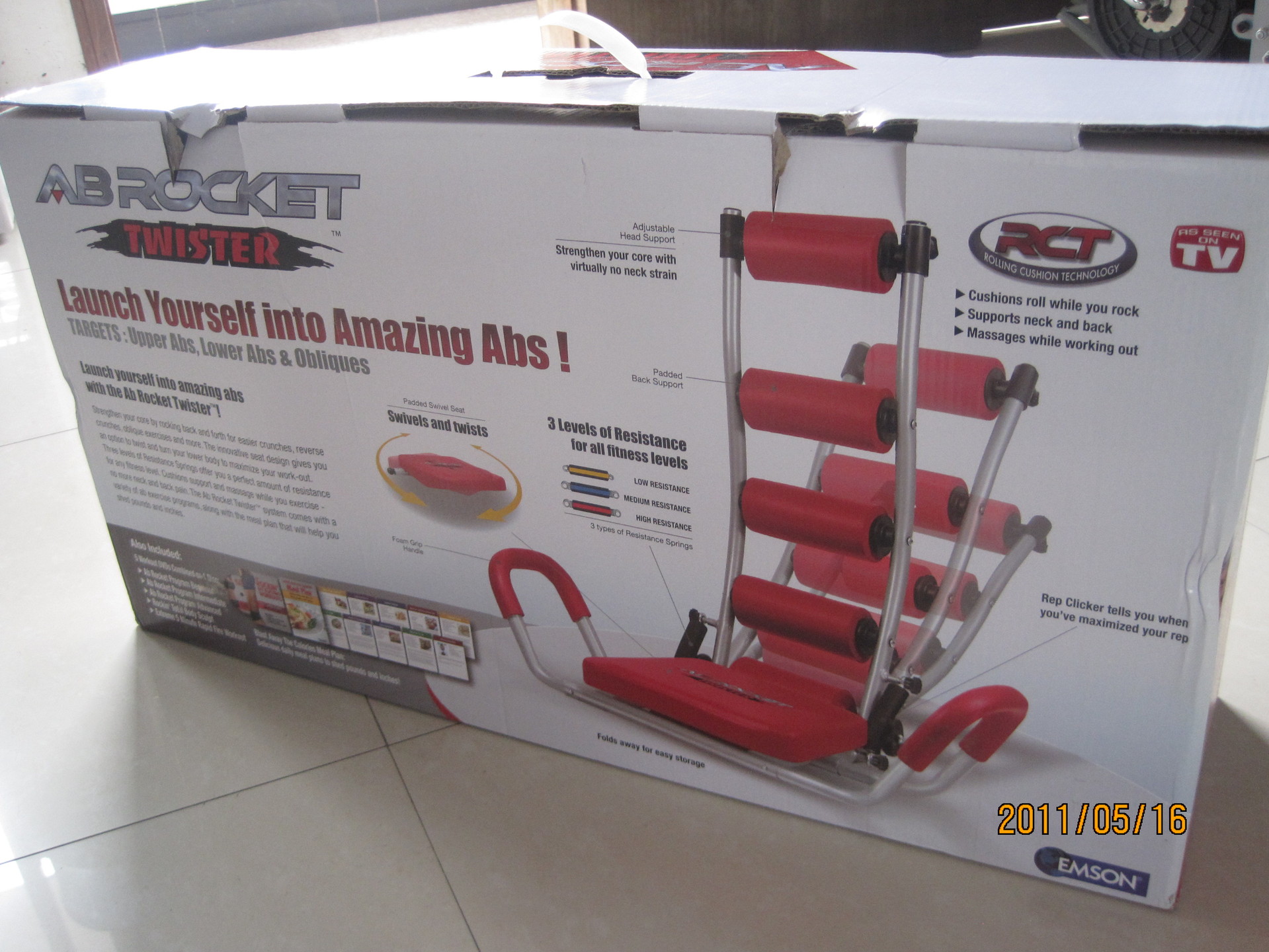 ab rocket twister. Red rocket twister. Ab Rocket twister