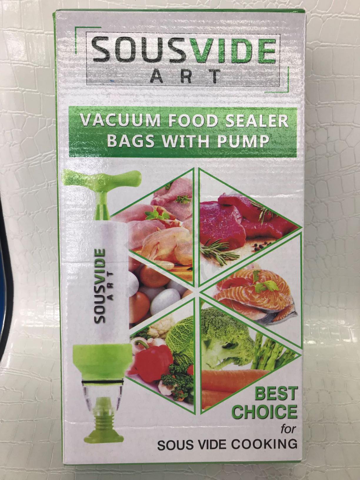 sous vide art compression bag Food preservation compression bag food fruit and vegetable preservation bag
