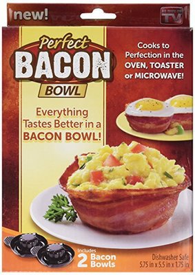 TS TV产品 Perfect Bacon Bowl 烘焙模具 家用沙拉碗培根碗 厨房用品