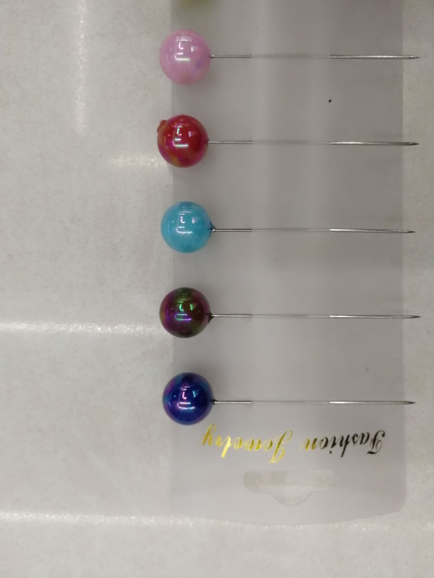 圆形针 笑脸针 小号叉线器 银光针，白彩针，细节图